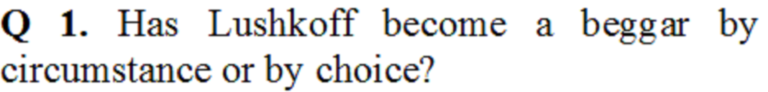 The Beggar Class 9 Textbook Questions And Answers CBSE English Chapter 10 NCERT Moments VR SOLVER